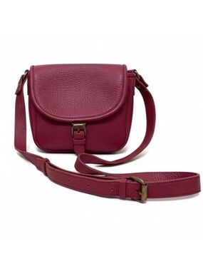 Pulicati Italian Leather and Suede Flap Over Crossbody Bag (NWOT)